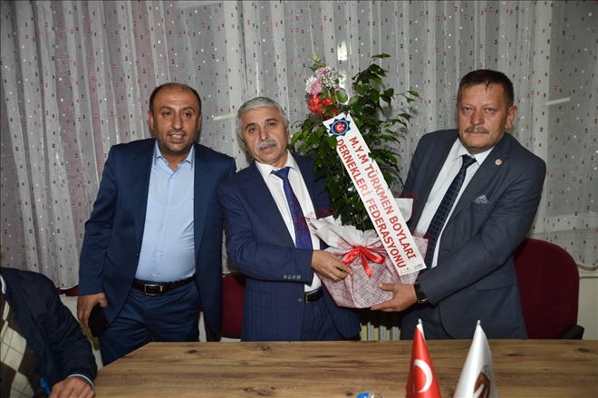 MYM TÜRKMEN BOYLARI FEDERASYONUNDAN İNEGÖLSPOR´A ZİYARET