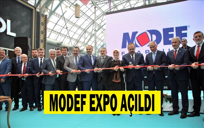 MODEF EXPO AÇILDI