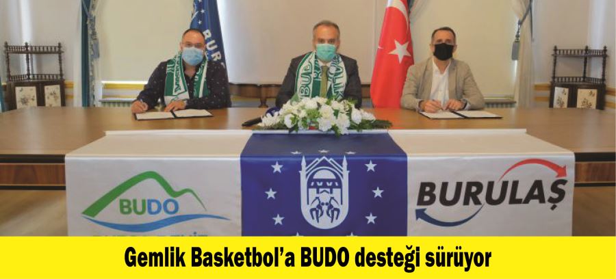 Gemlik Basketbol’a BUDO desteği sürüyor